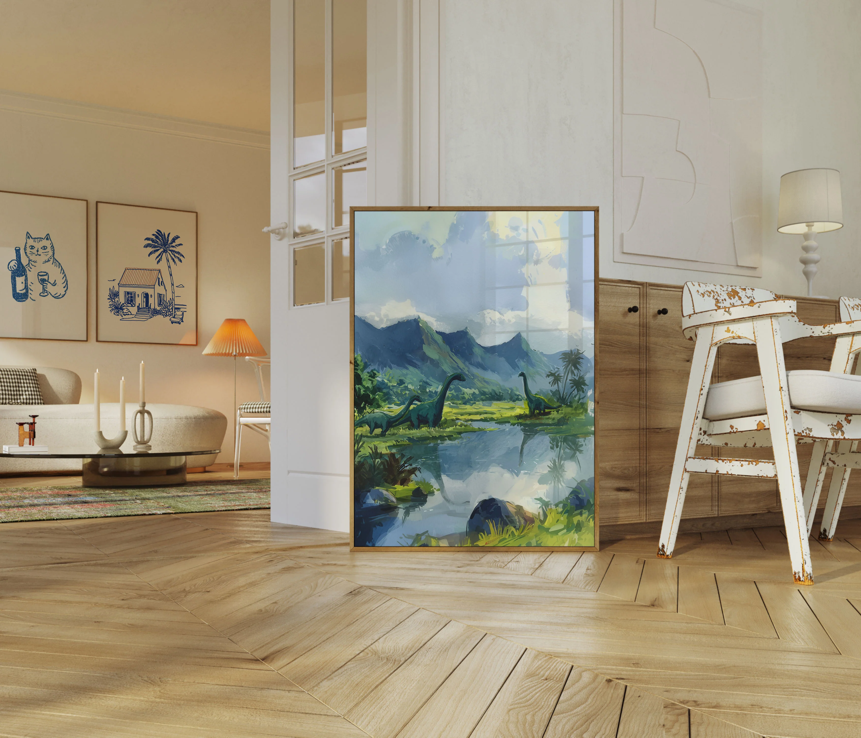 Ancient Dinosaur Valley Poster - Image 5