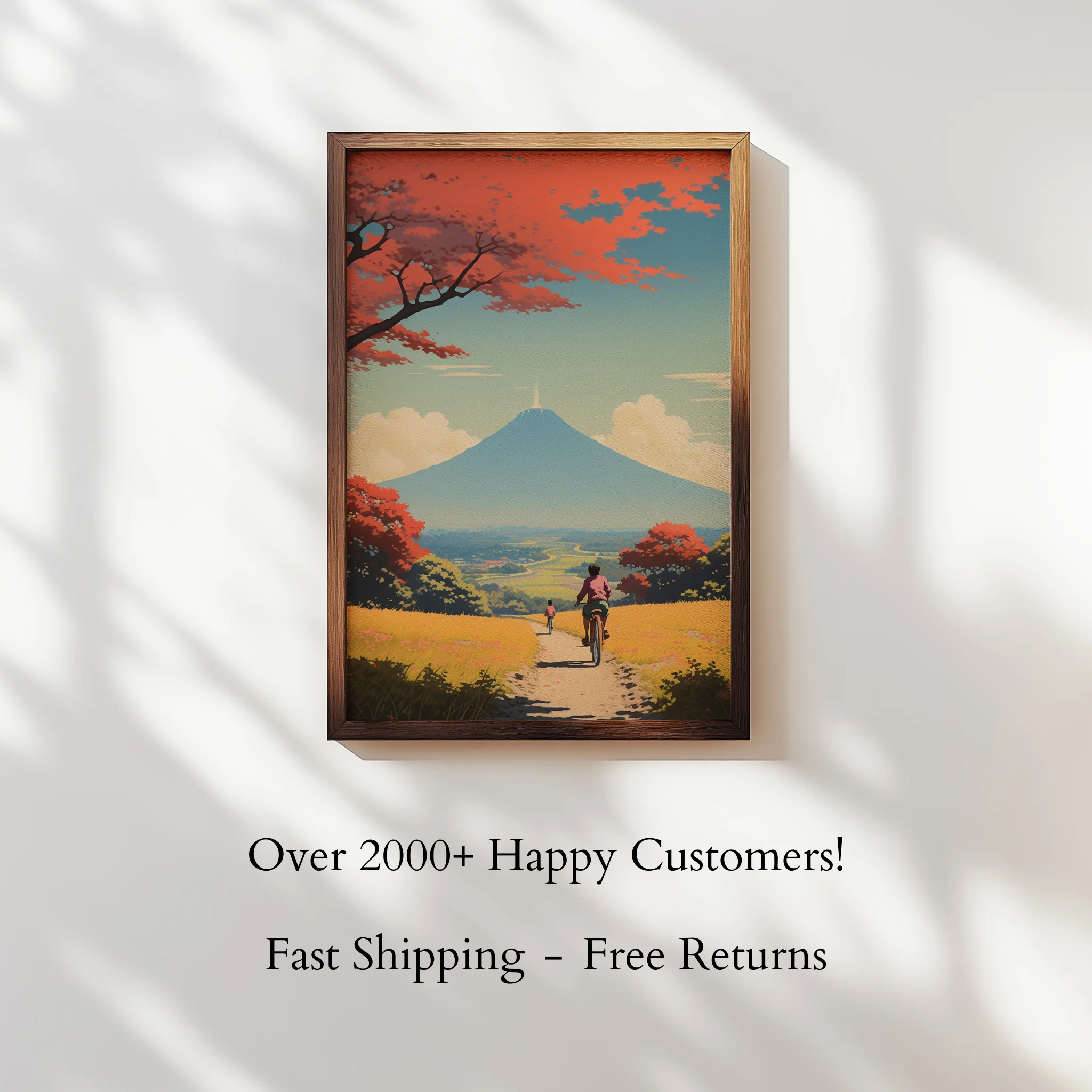 Autumn Ride to Mount Fuji – Poster - Image 5