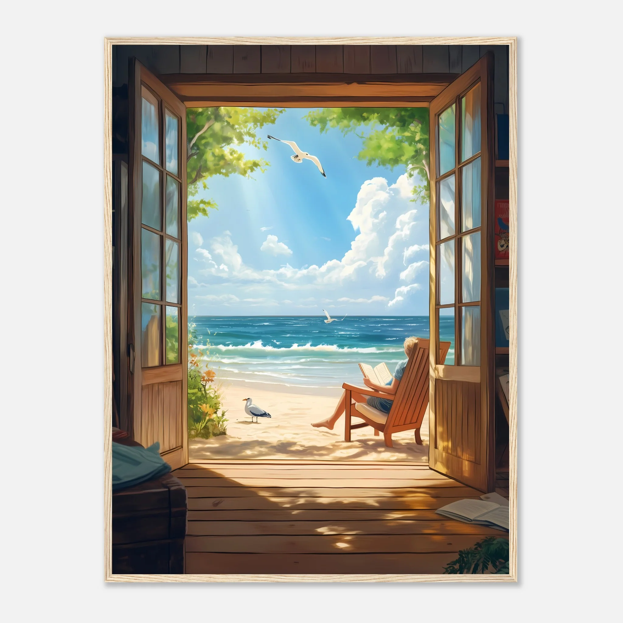 Coastal Escape – Poster - Image 15