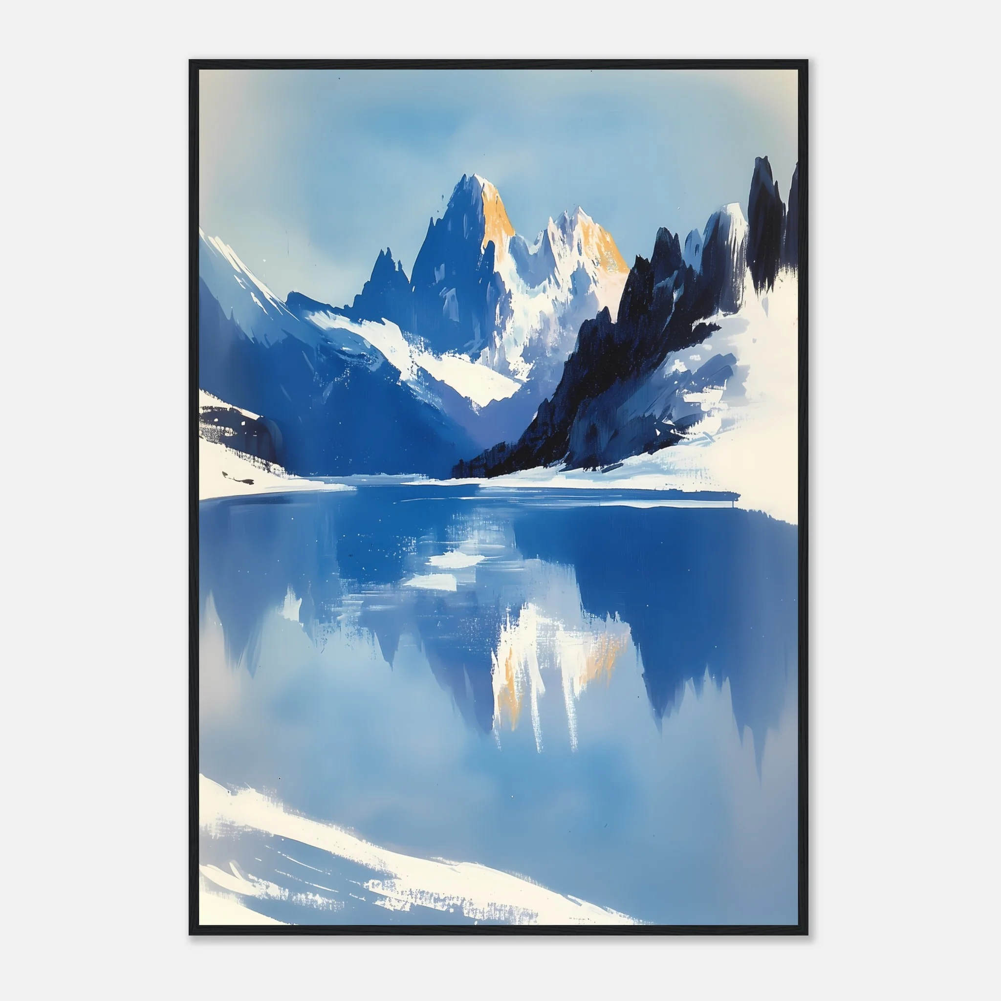 Golden Peaks and Icy Reflections - Image 11