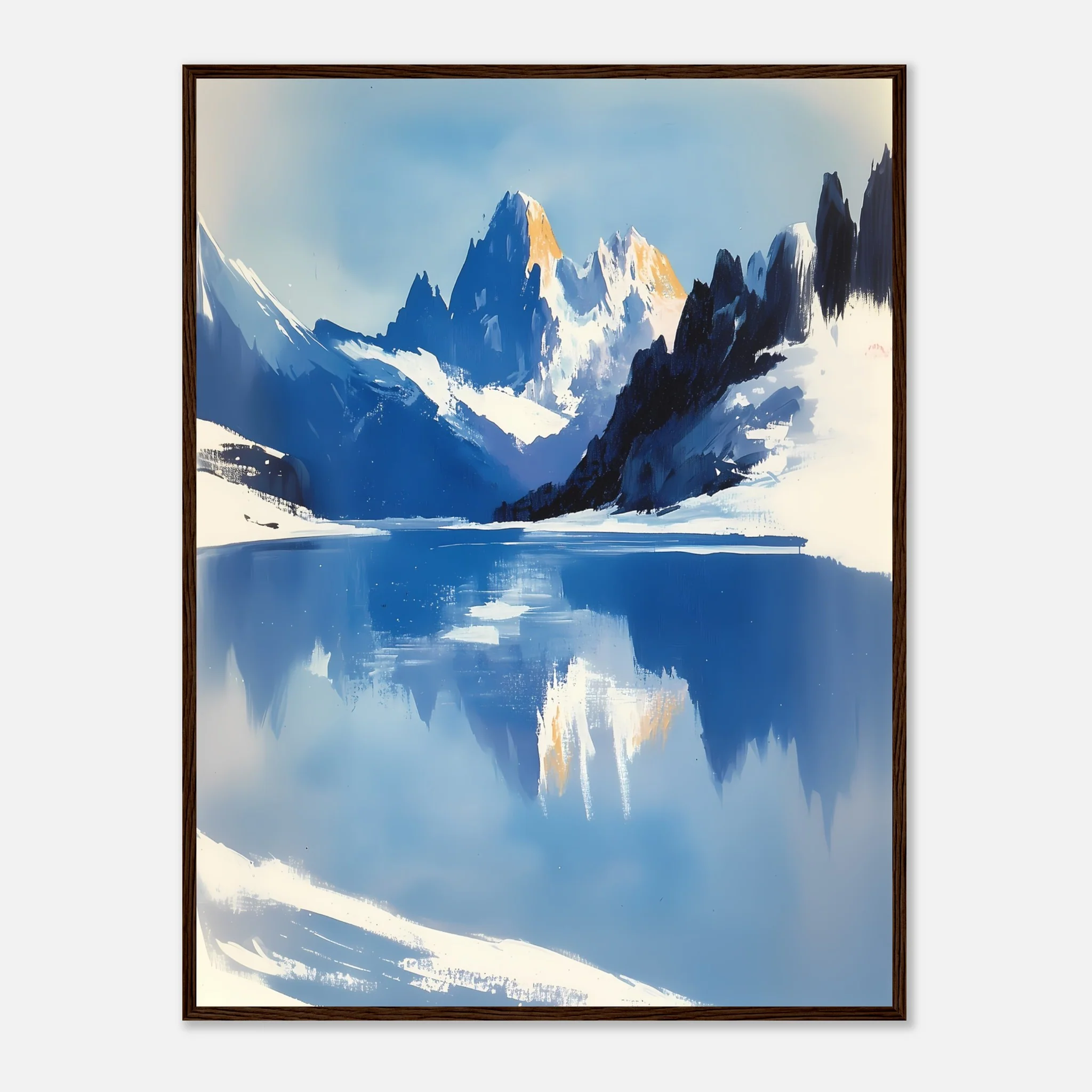 Golden Peaks and Icy Reflections - Image 16