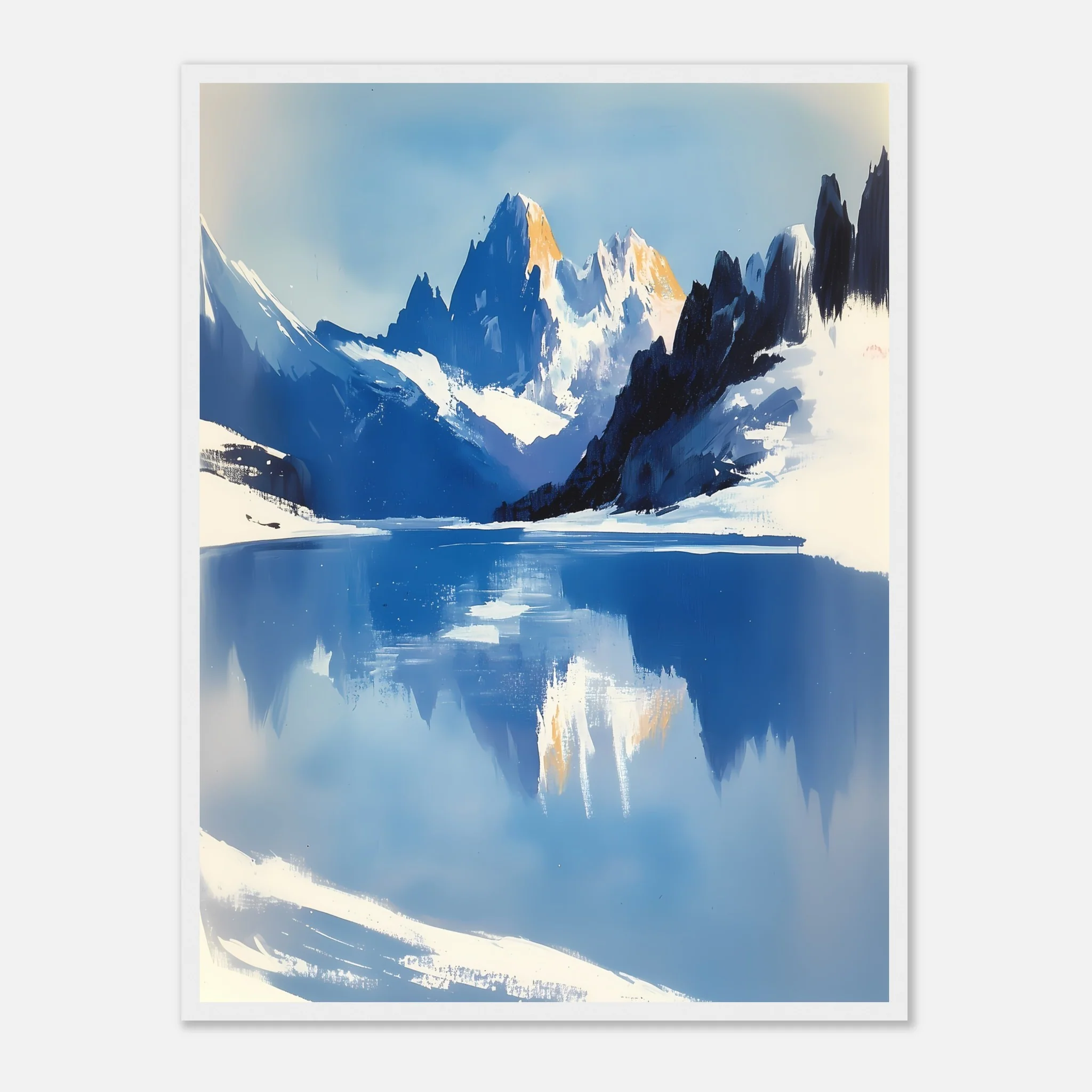 Golden Peaks and Icy Reflections - Image 17