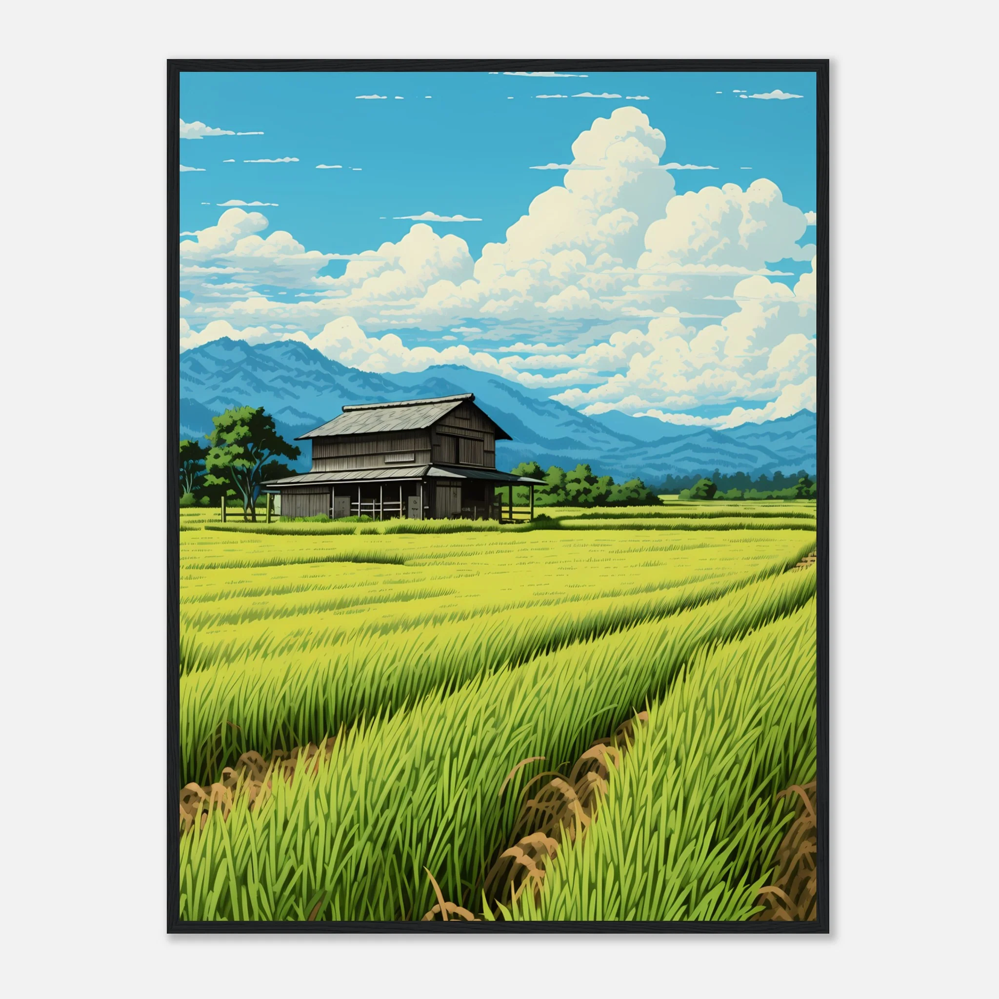 House In Ricefield - Poster - Image 29