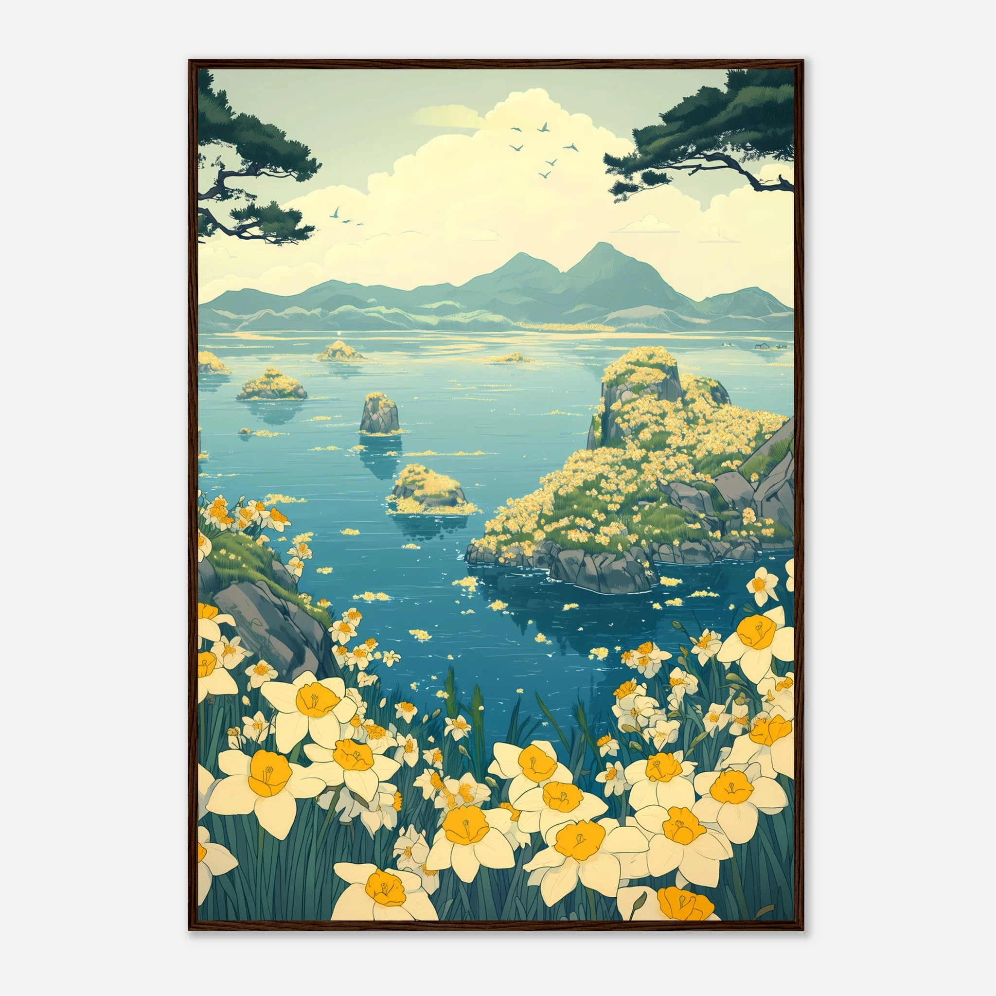 Japanese Spring Blossoms – Poster - Image 12