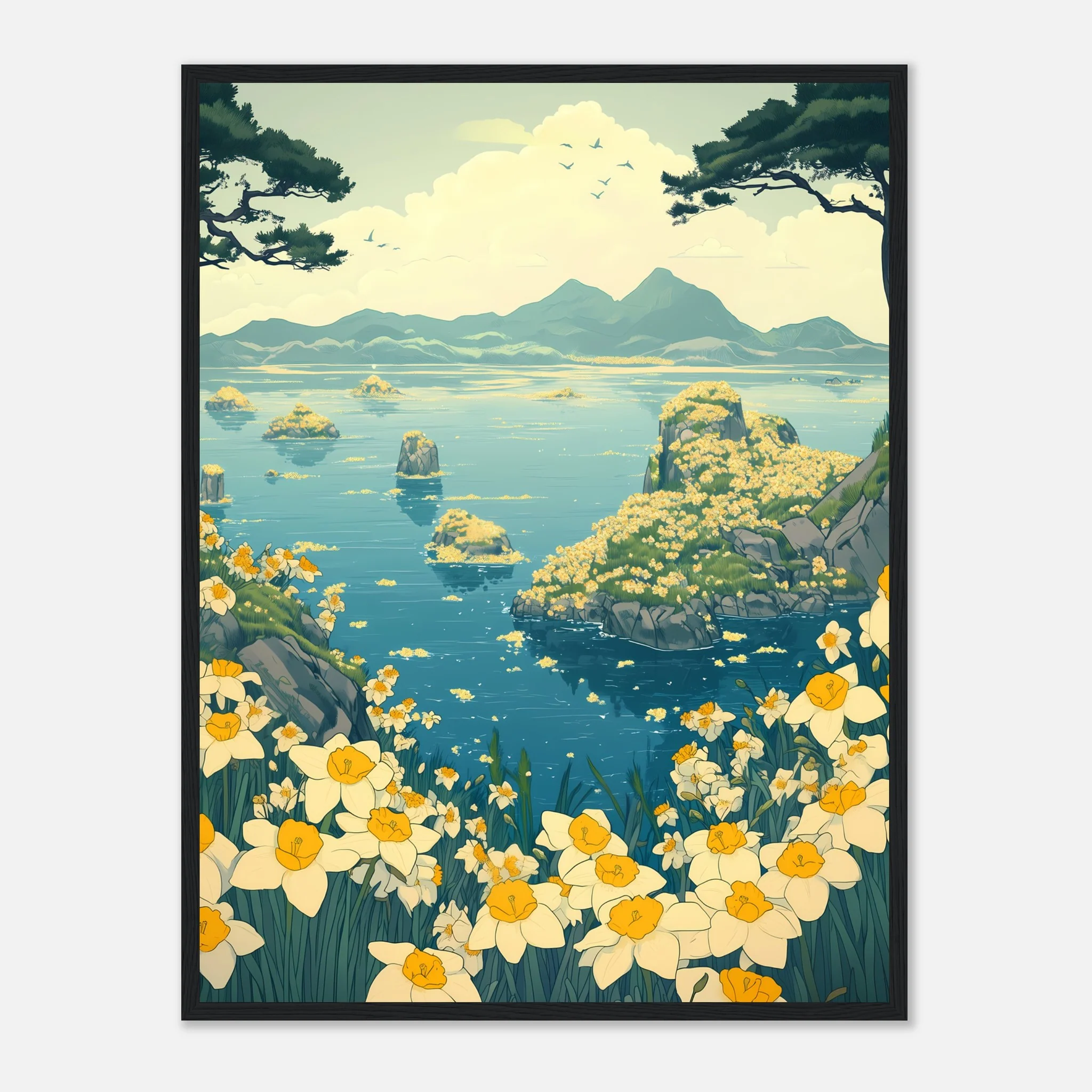 Japanese Spring Blossoms – Poster - Image 19