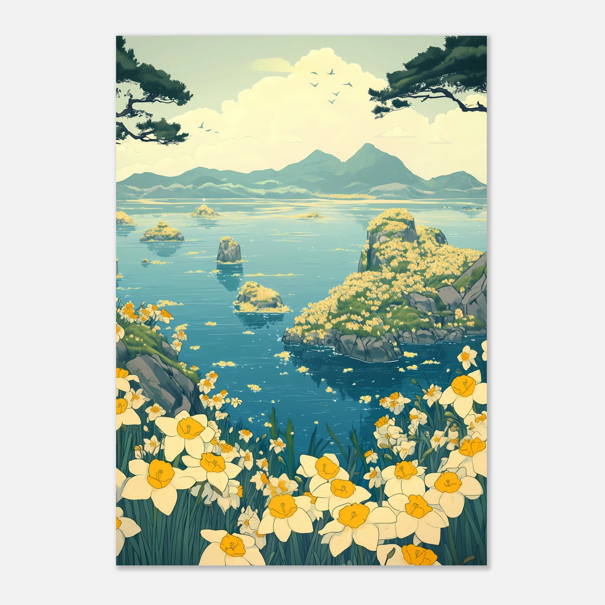 Japanese Spring Blossoms – Poster - Image 7