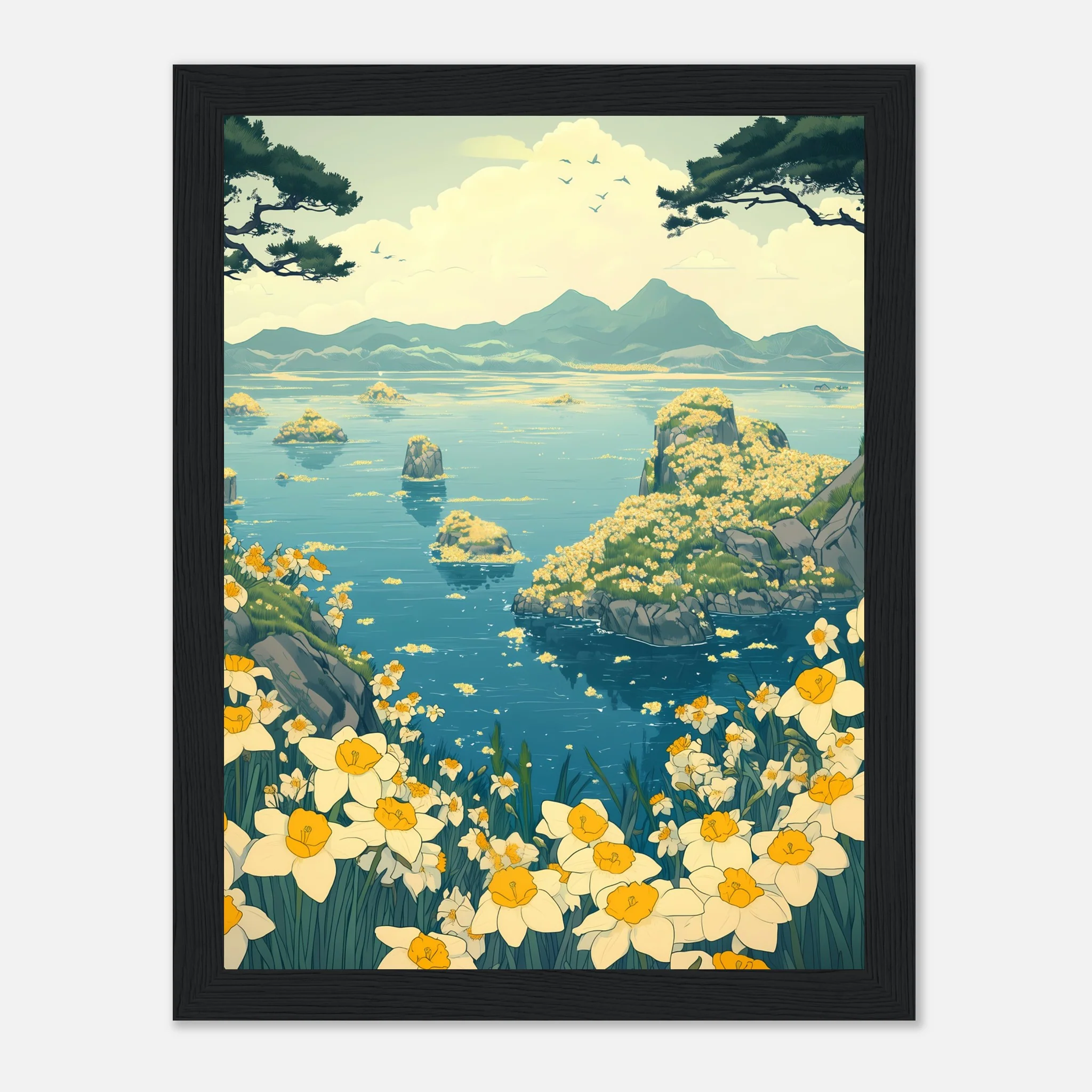 Japanese Spring Blossoms – Poster - Image 9