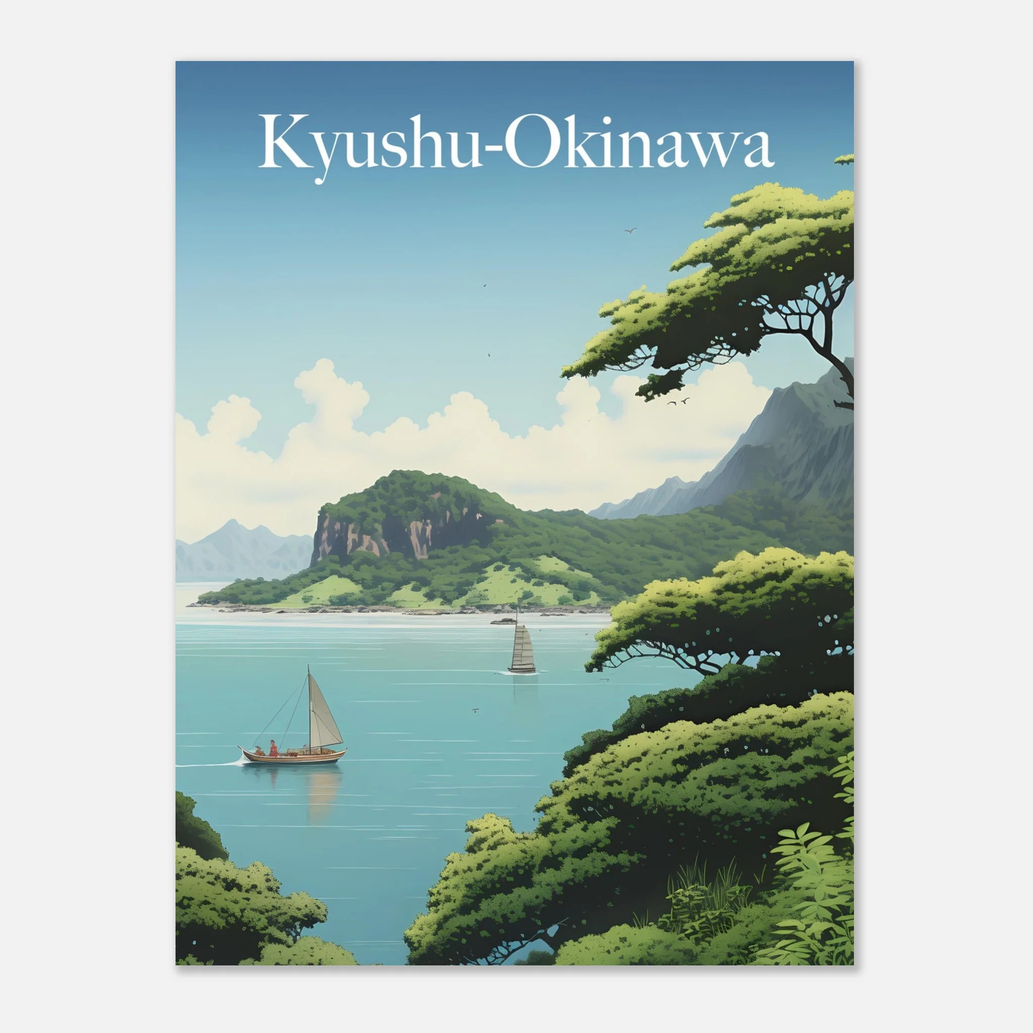 Kyushu-Okinawa Region Japan - Poster - Image 11
