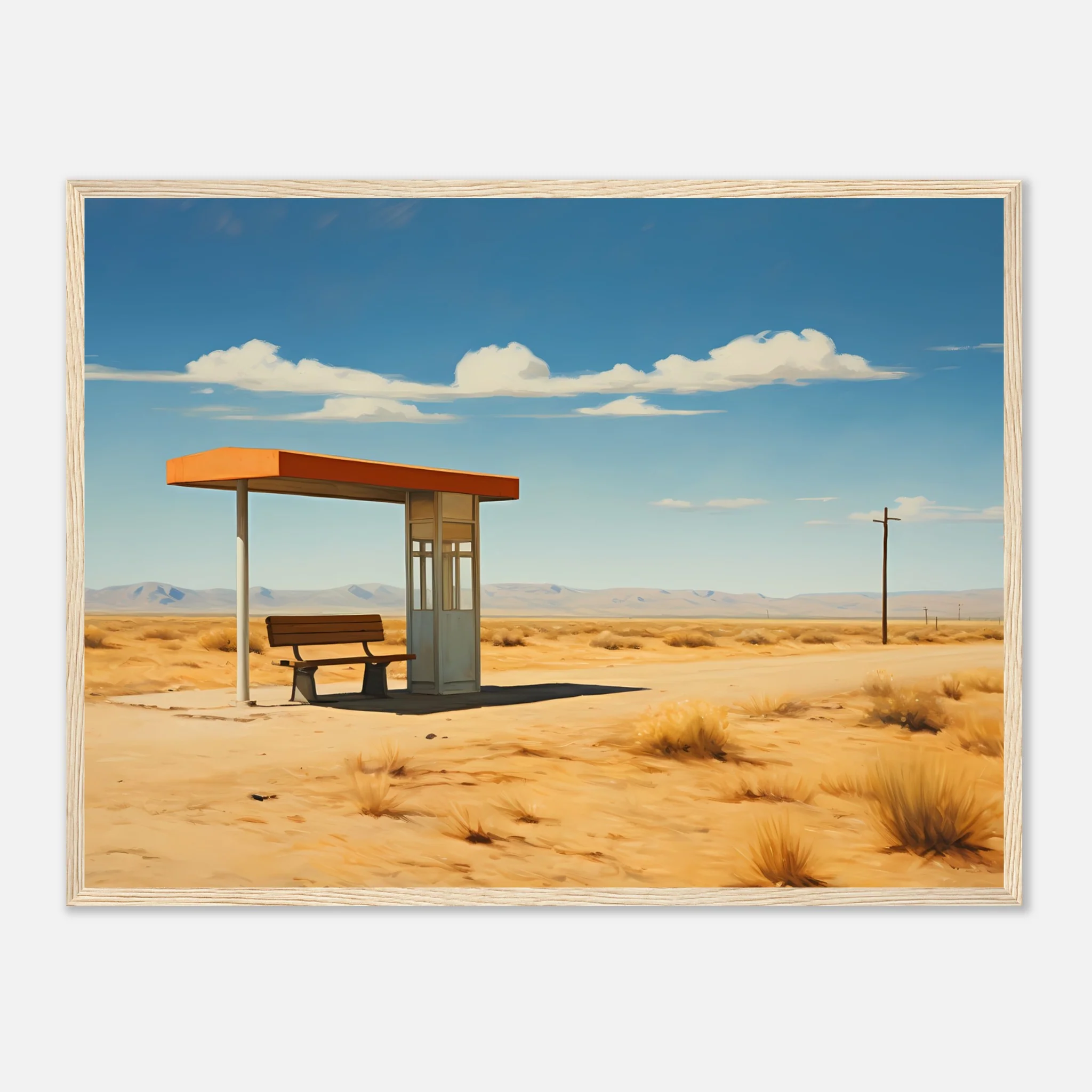 Lone Busstop - Poster - Image 14