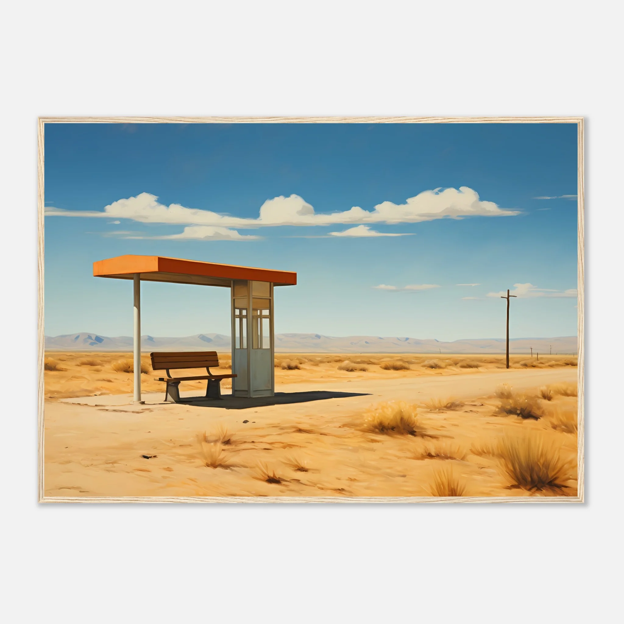 Lone Busstop - Poster - Image 15