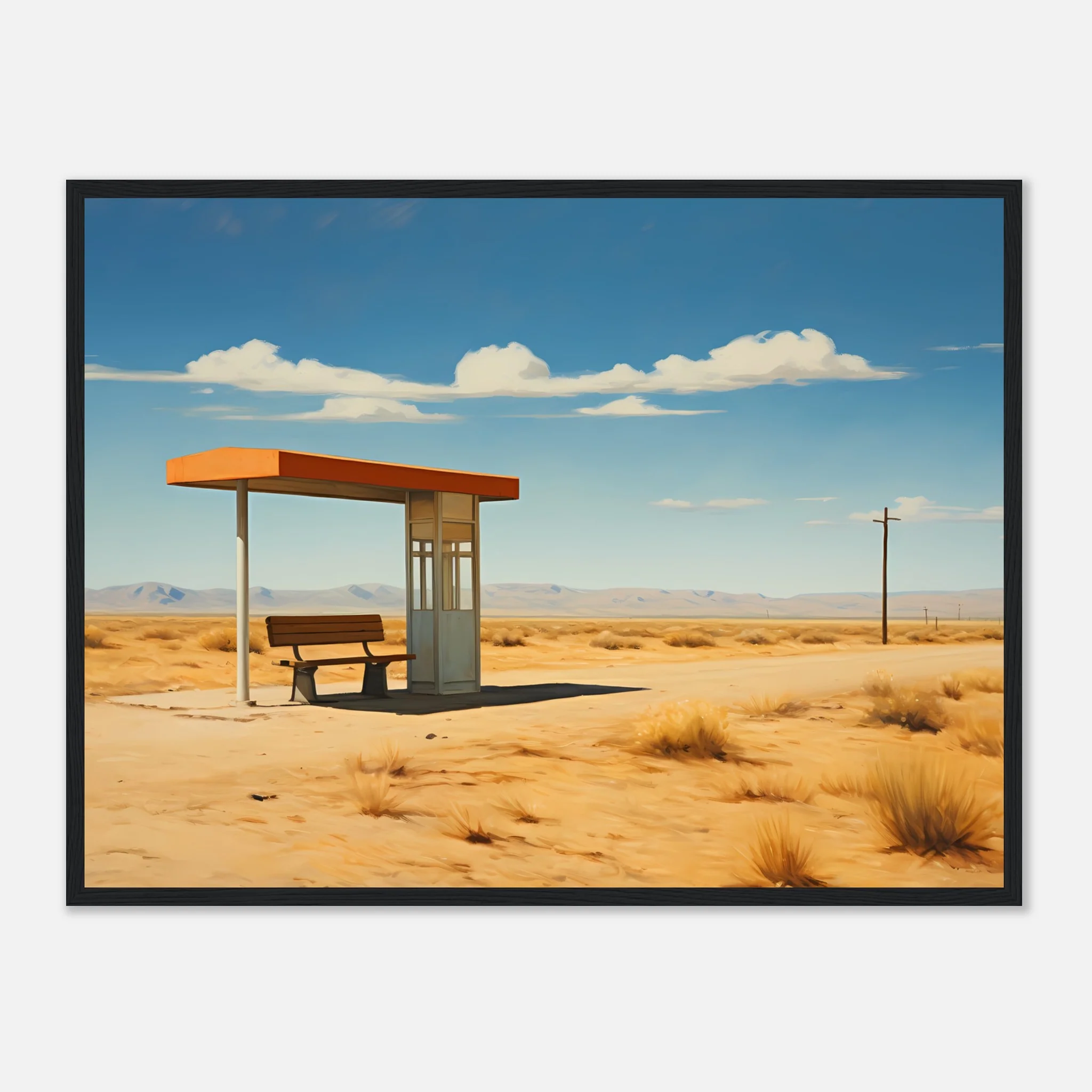 Lone Busstop - Poster - Image 20