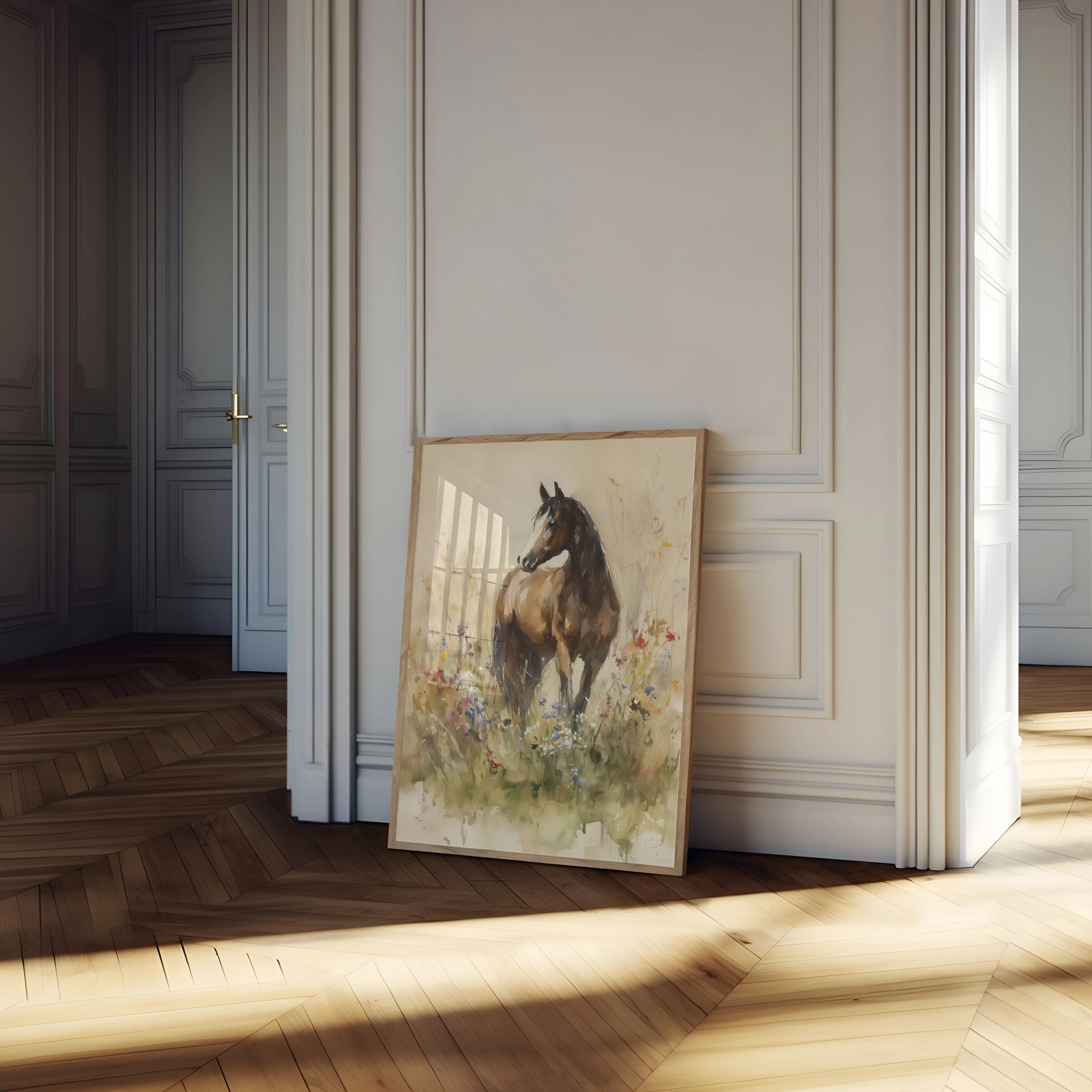 Meadow Spirit Horse Poster - Image 4
