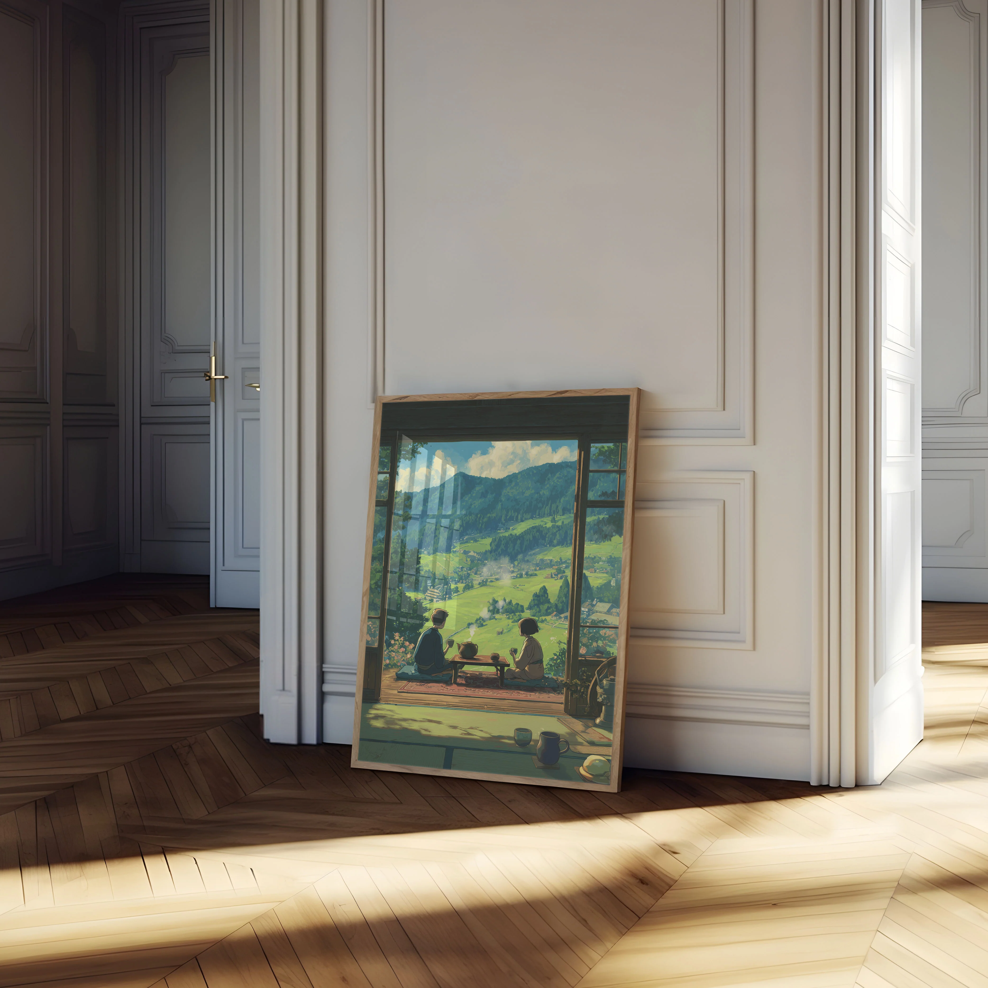 Mountain Tea Time Poster - Image 4
