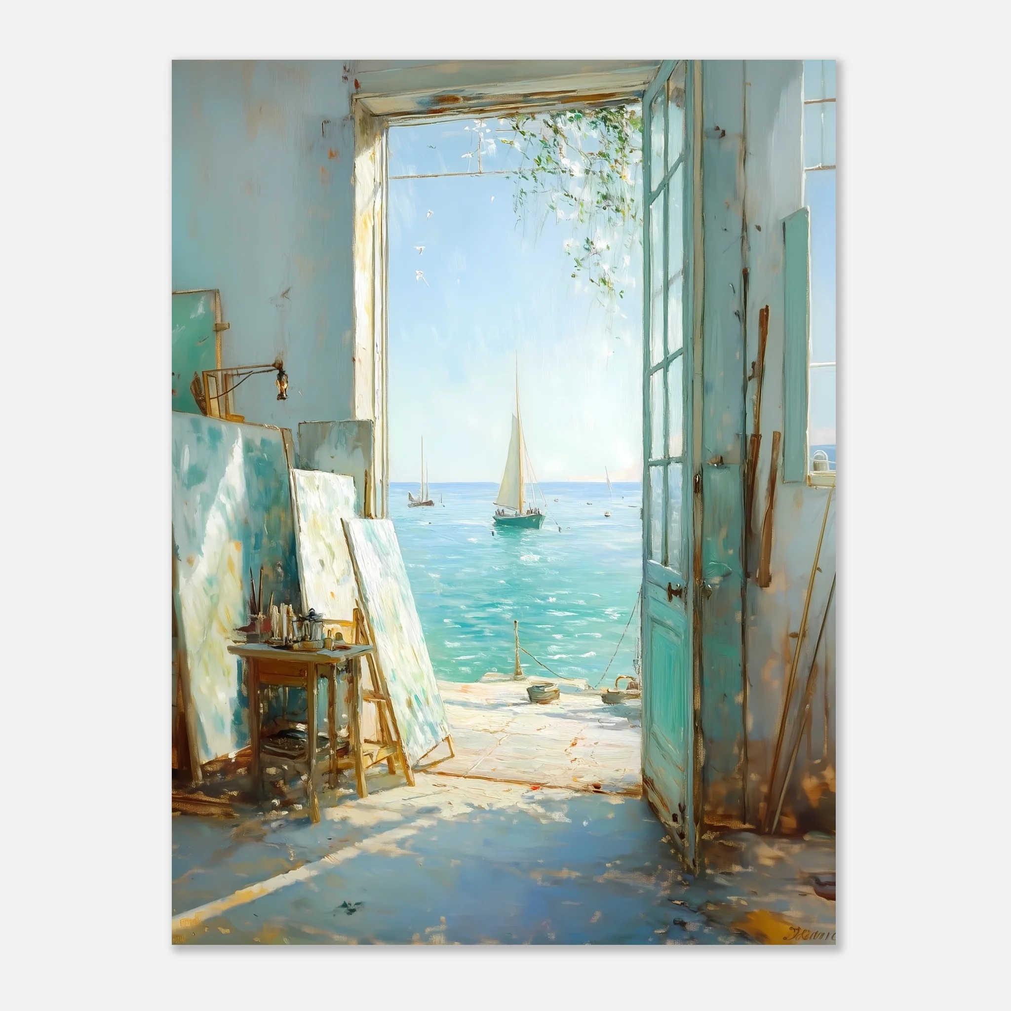 Painting by the Ocean Breeze - Image 11