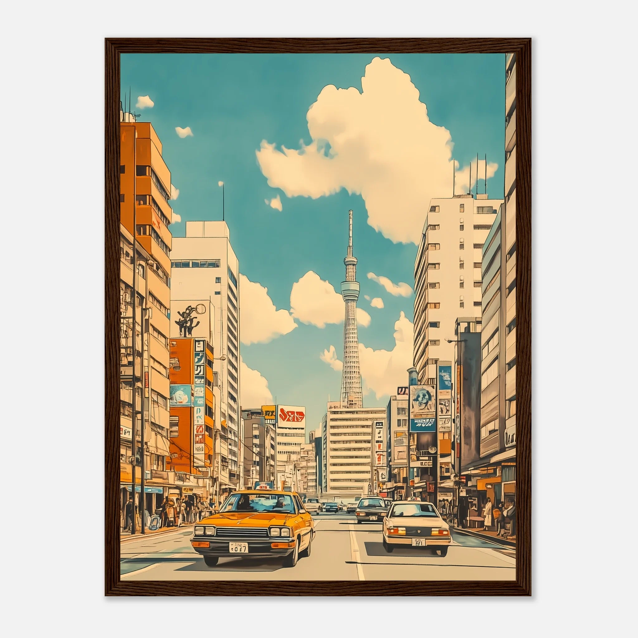 Retro Tokyo Traffic – Poster - Image 14