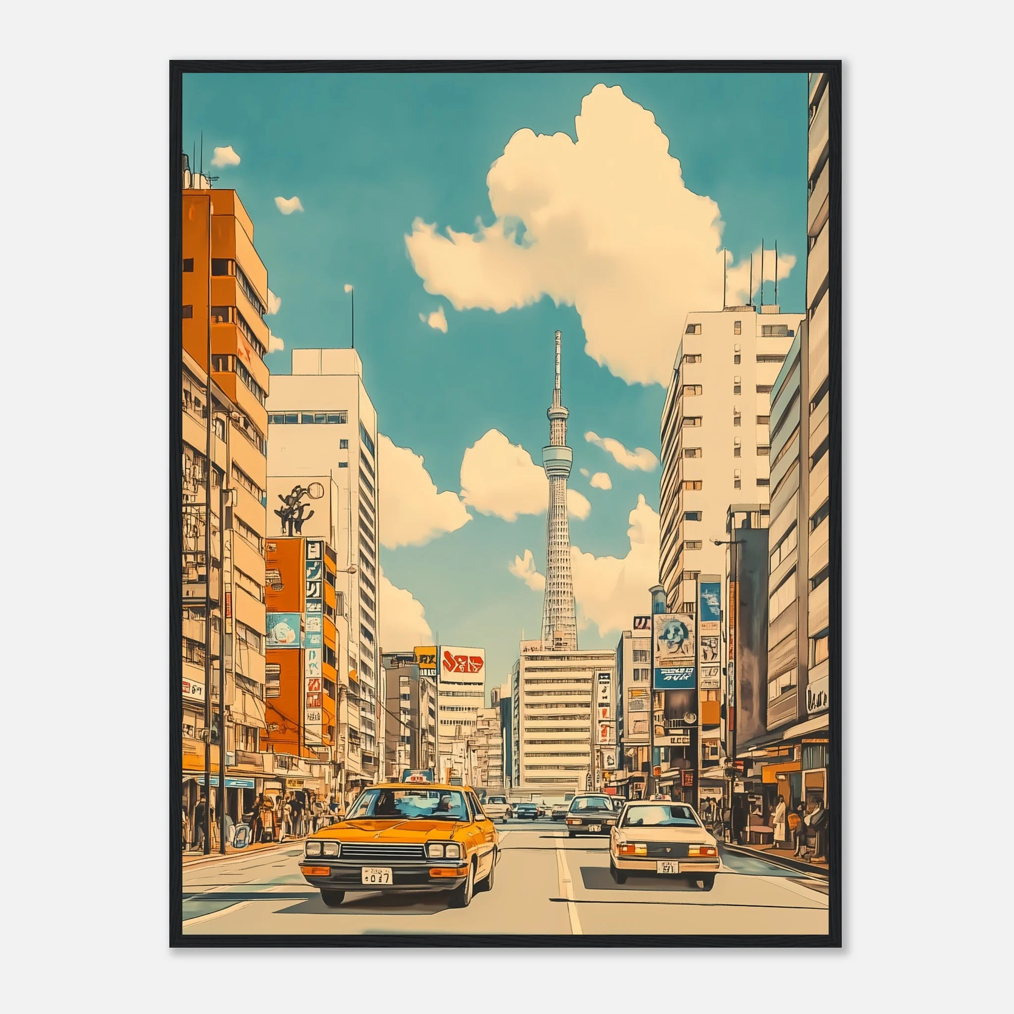 Retro Tokyo Traffic – Poster - Image 29