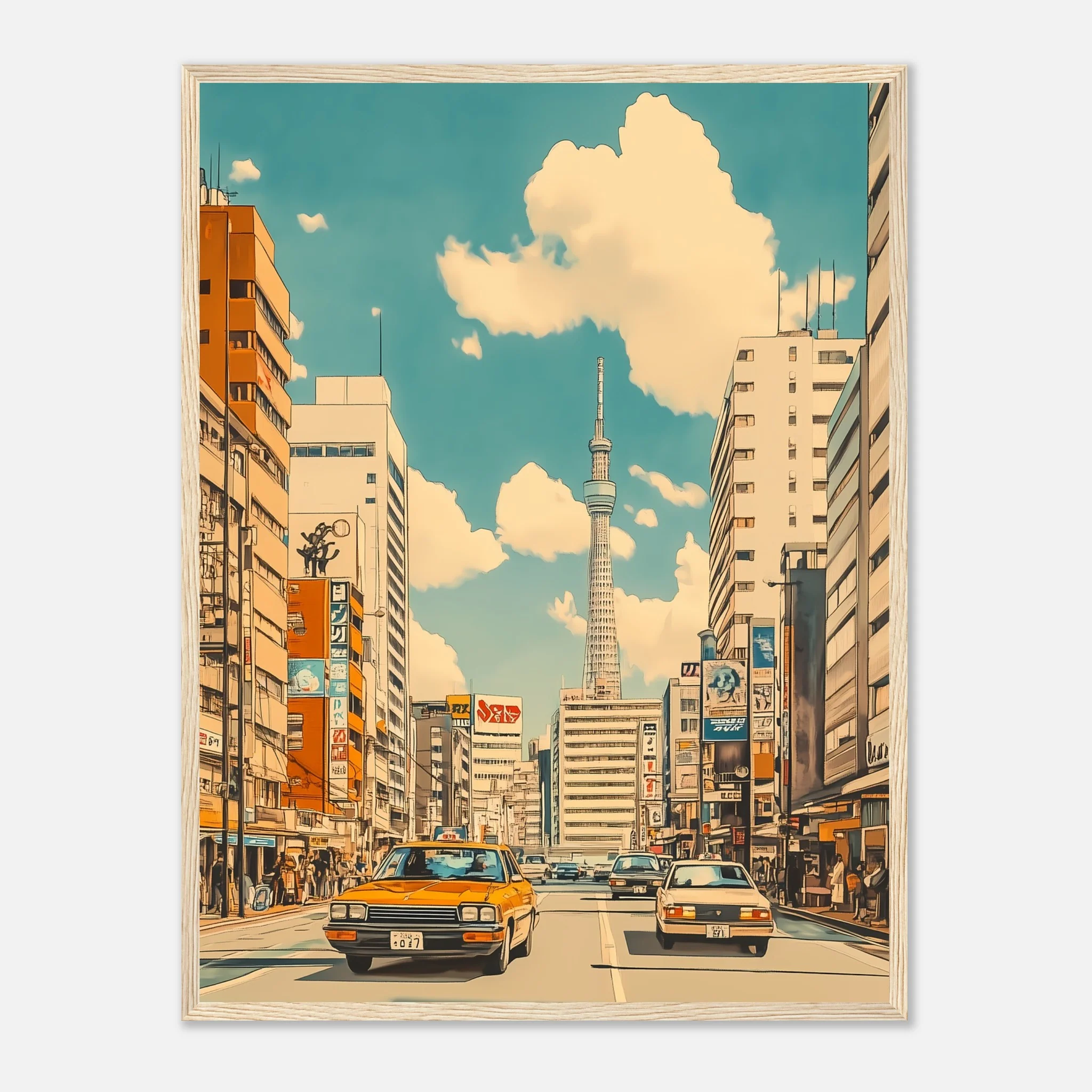 Retro Tokyo Traffic – Poster - Image 30