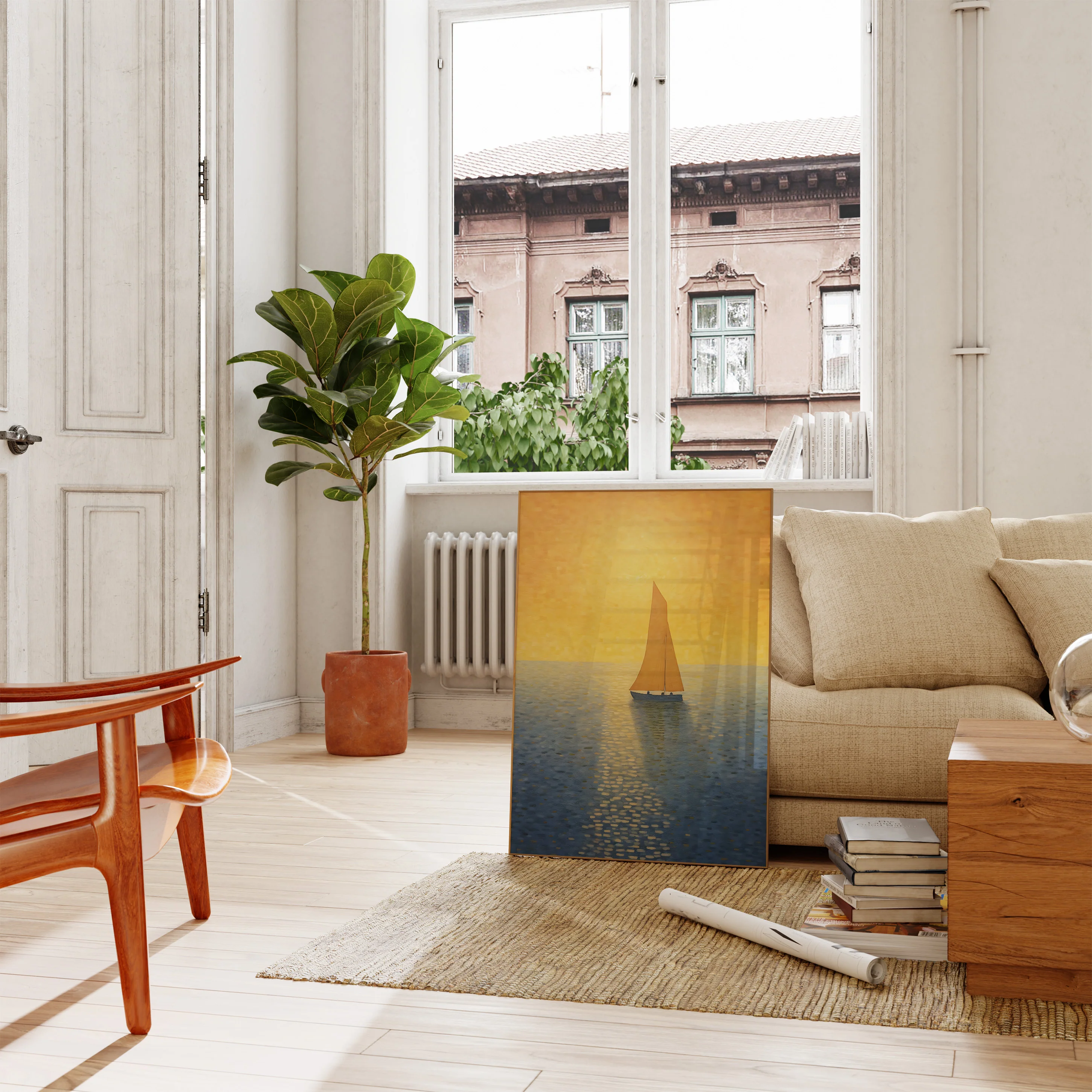 Sailboat At Sea - Poster - Image 3