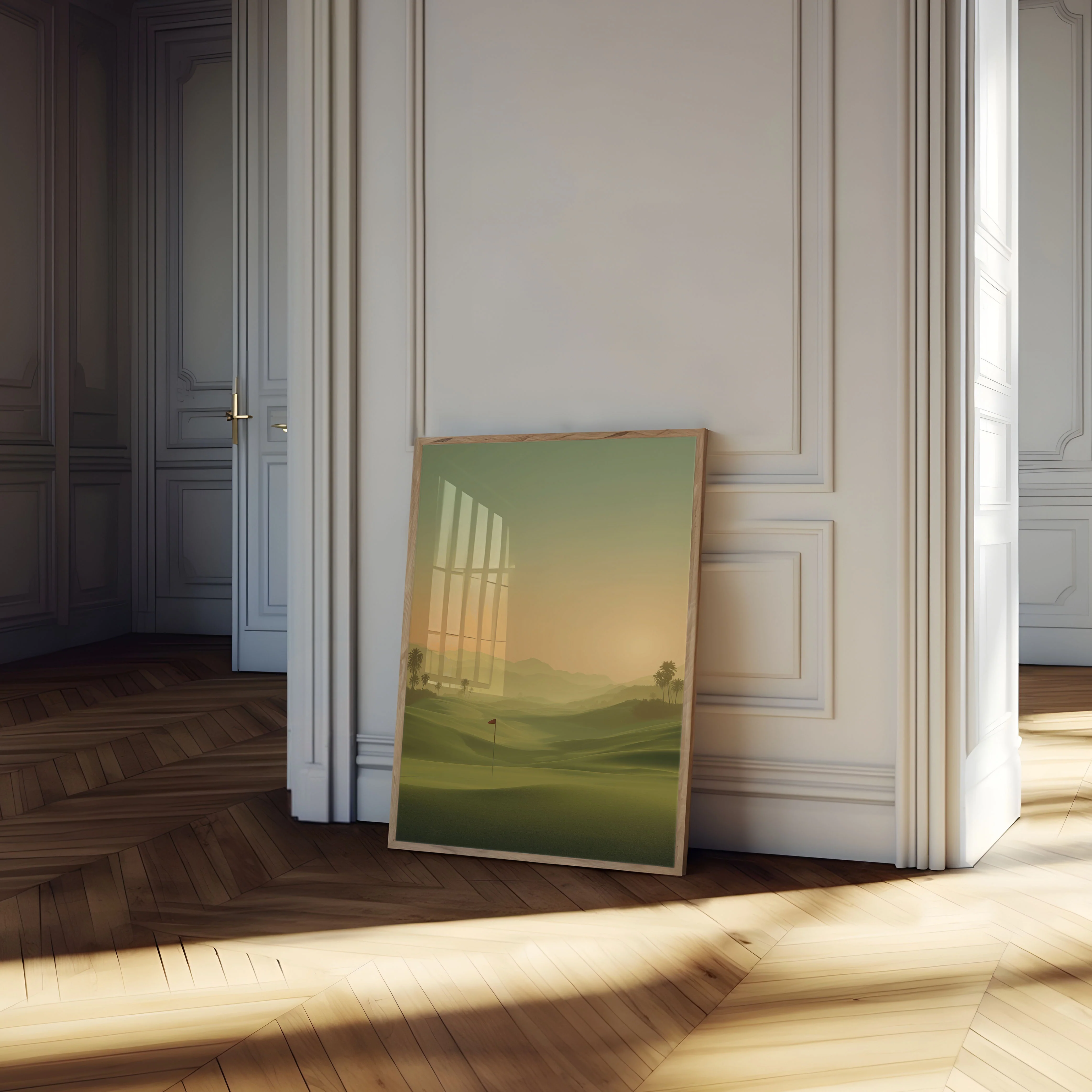 Sunset Golf Course Poster - Image 4