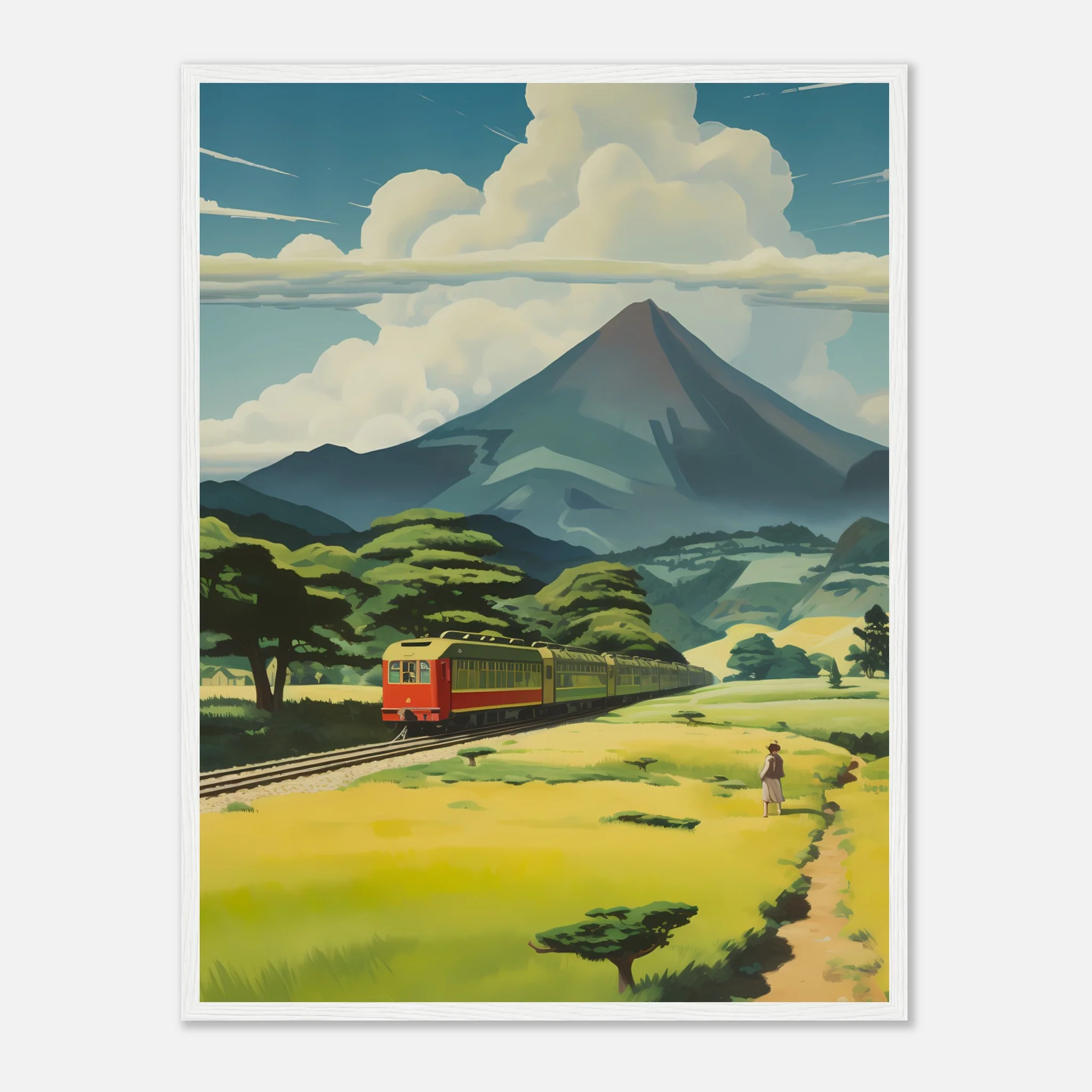 Train Through Japan - Poster - Image 13