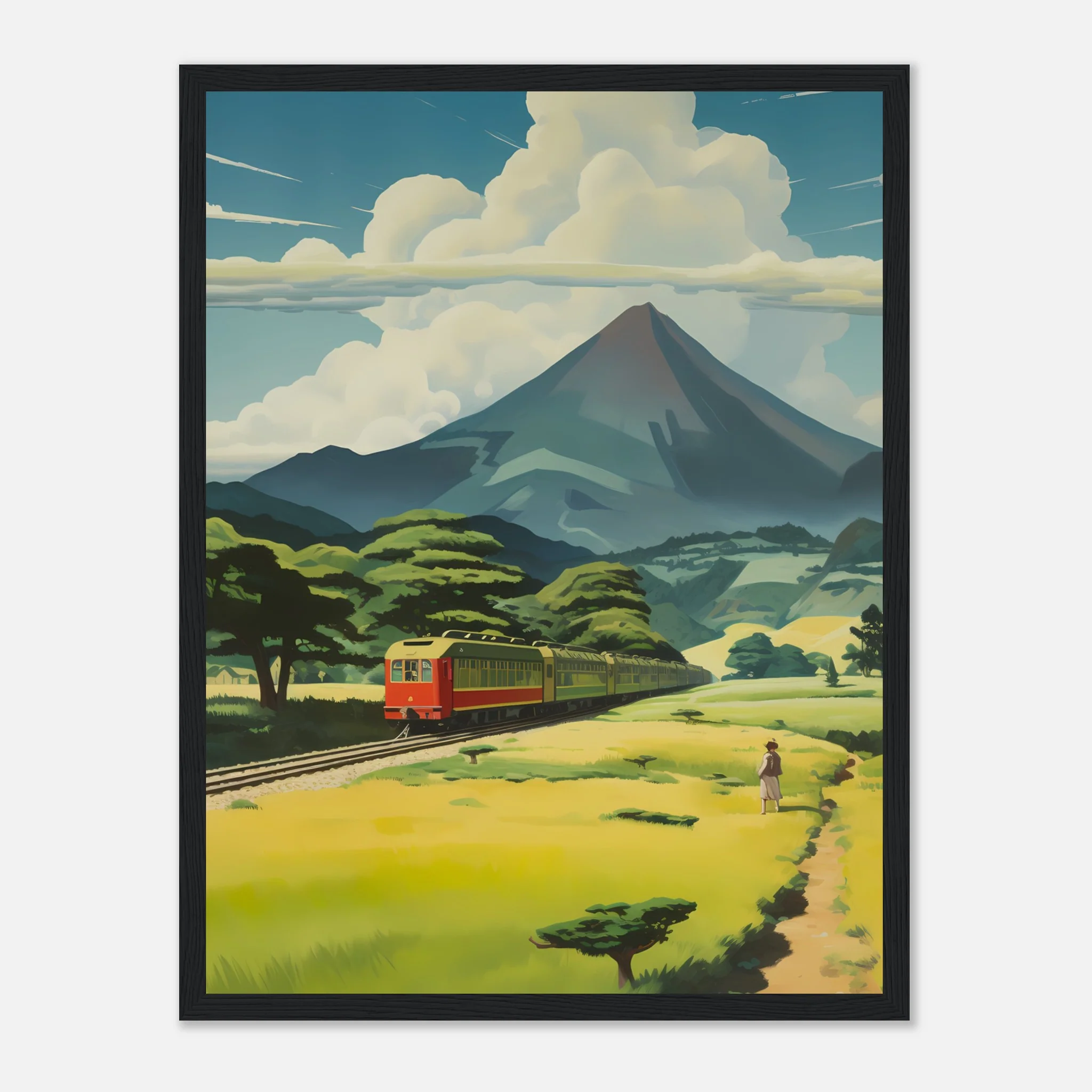 Train Through Japan - Poster - Image 15