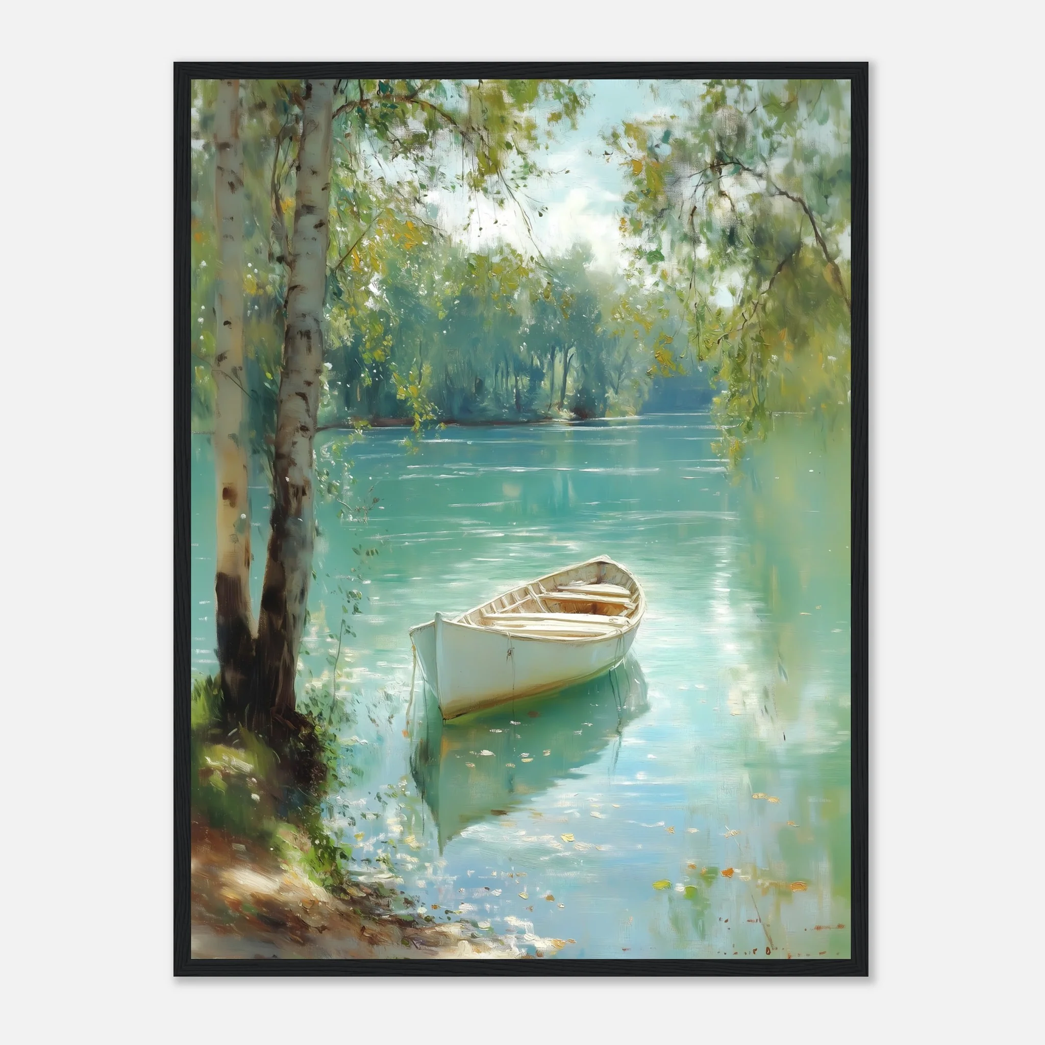 Tranquil Waters, Silent Boat - Image 13