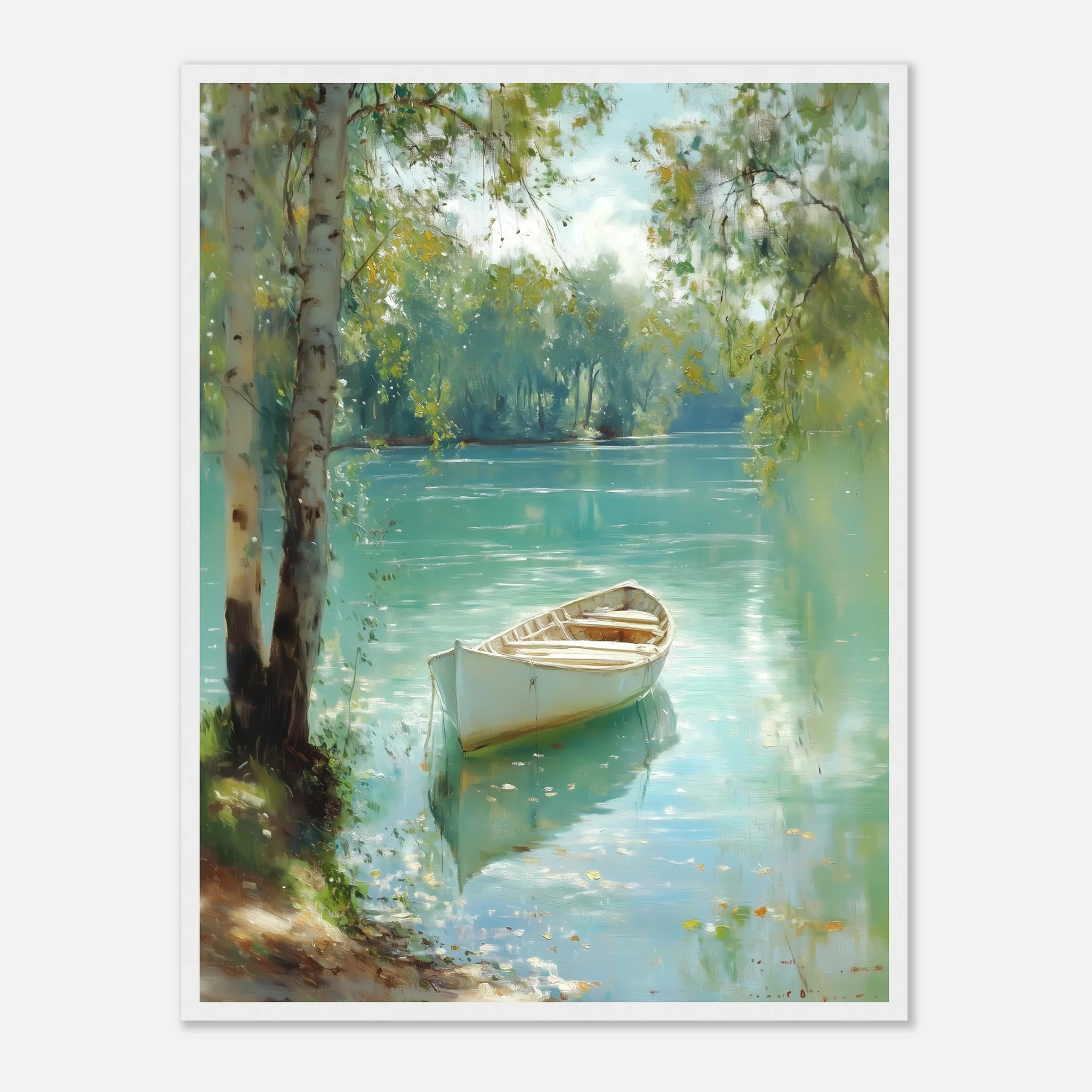 Tranquil Waters, Silent Boat - Image 15