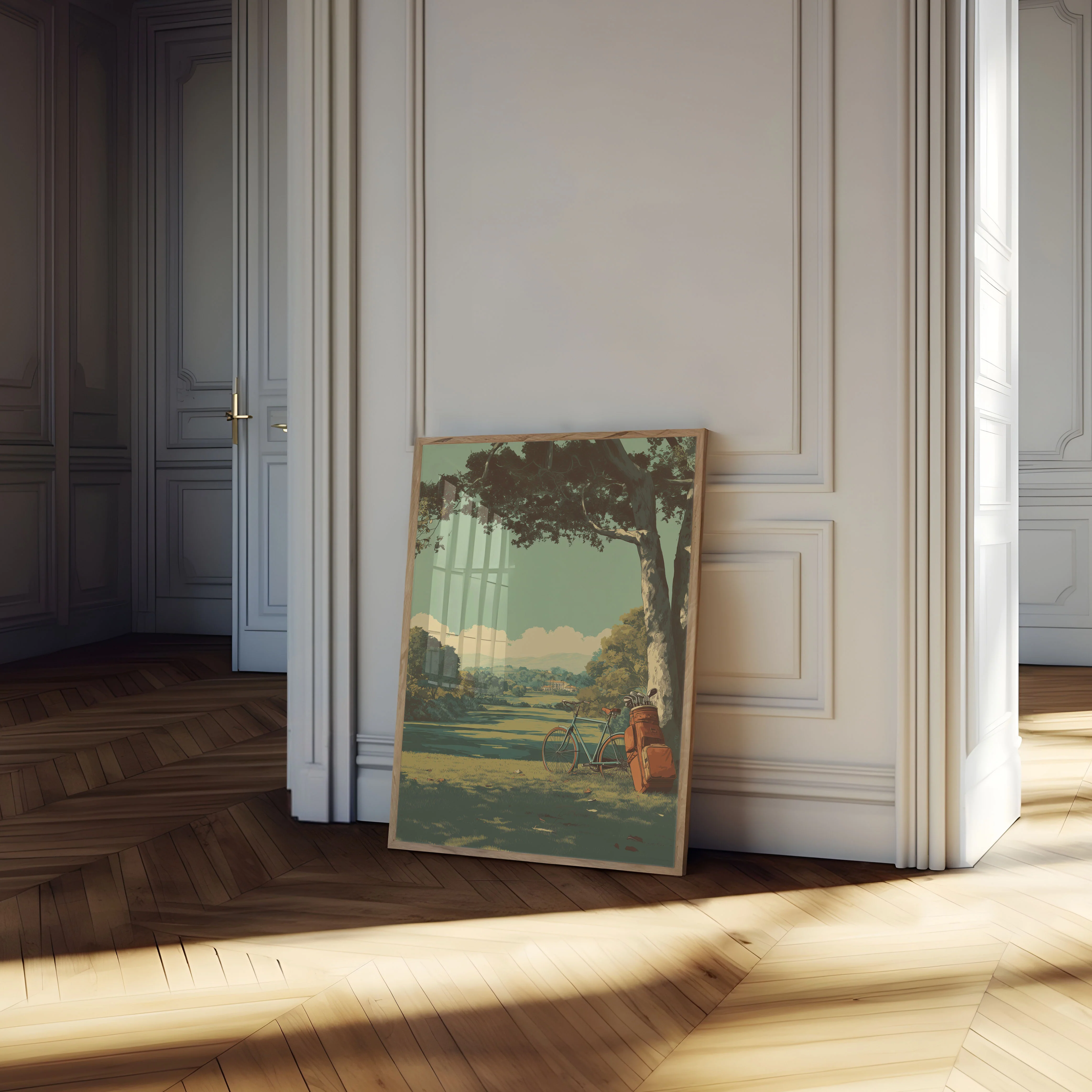 Vintage Golf Landscape Poster - Image 4